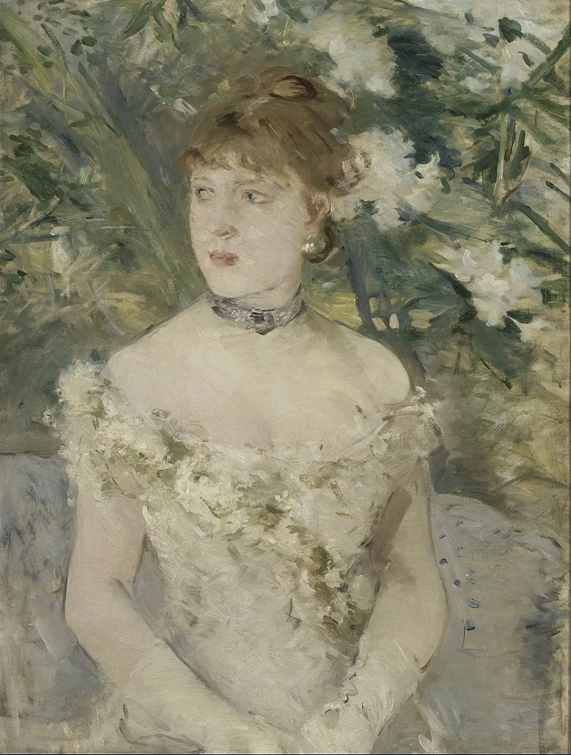 Giovane ragazza in un abito di sera - Musée d'Orsay